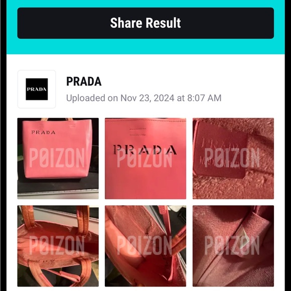 Prada Rare Vintage Leather Lazer Cut Tote with COA - Picture 17 of 17